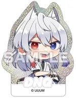 どぬく(上半身) 「カラフルピーチ キャラカットステッカーガム ときめきレインボー」