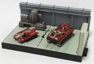 "SF Movie Selection Thunderbird POD Vehicle Vol. 2", um veículo de pesquisa de túnel e um veículo de mão de sucção.