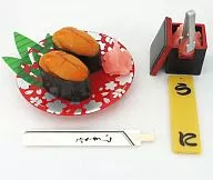 10. Erizo de mar "Puchi Sample Series 5 Kaitenzushi"