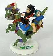 1) Sun Wukong & Bulma "Dragon Ball Mini Figure Selection Plus 2"