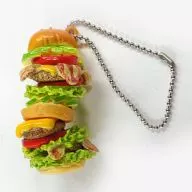 1.重ねてマンモスバーガー 「ぷちサンプルシリーズ 大盛FOODマスコット」 