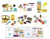 Juego de 8 tipos "Mini Cores Animal Crossing Manager Series, Whitey Manager Ice Cream"