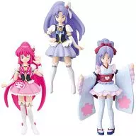 Conjunto de 3 tipos "Happiness Charge PreCure! Cutie Figure 2"