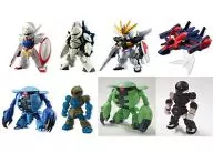 Conjunto de 8 tipos "FW GUNDAM CONVERGE17"