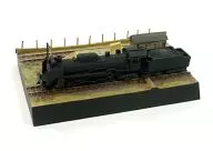 "Railway Fan VOL. 1 Railway Scene Figure" que pára na estação