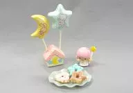 "Bienvenidos a la fiesta de Little Twin Stars Kiki & Lala Starry Sky".