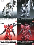 Conjunto de 4 tipos "FW GUNDAM STANDart" A "White×" C "Rojo"