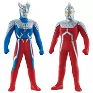 Ultraman Zero & ULTRASEVEN 「 Sofvi Hero Ultraman Showdown Set Ultraman Taiga Appearance 」