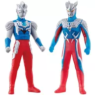 1. Ultraman Z Alpha Edge & Ultraman Zero 「 Sofvi Hero Ultraman Confrontation Set : Netetsu Warrior Ultraman Z Edition 」