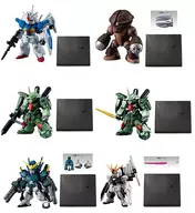 Conjunto de 6 tipos "FW GUNDAM CONVERGE 10 th anniversary #SELECTION 02"