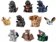10-Type Set "GODZILLA SOFVIDOLL"