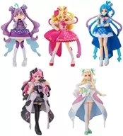 全5種セット 「キミとアイドルプリキュア♪キューティーフィギュア」