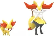 2.フォッコ＆テールナー 「ポケモンスケールワールド カロス地方」