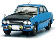 1/64 02. Beret 1600 GTR PR91 Type / 1969 B (Blue x Black) 「 Nihon Meisha Club 」
