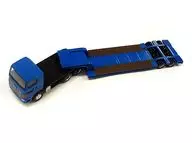 3-A. Hino Profia SS6 x 4 tractor + 16 medium low-floor trailer (blue) 「 Nippon Construction Machinery 1/150 Construction Machinery Series Vol. 1 」