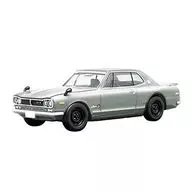 1/64 1-B.Skyline2000GT-R(銀色)「日本名車俱樂部vol.6Skyline古典樂周年紀念」