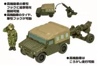 7.高機動車＆120mm追撃砲＆自衛隊員 「チビスケ 陸上自衛隊車両」