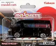 Toyota Hiace (black) "Majolet Mini Car Japanese Car Selection"