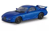 1-E MAZDA RX-7 Innocent Blue Mica "1/64 MAZDA Rotary Selection"