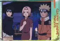 No.106 サクラ＆ナルト＆サスケ ノーマルブロマイド 「NARUTO-ナルト- ブロマイドガム3」