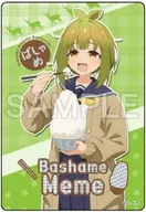 馬車芽めめ(SR/箔押し) 「しかのこのこのここしたんたん コレクターズカード」