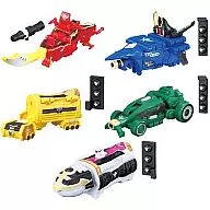 Conjunto de 5 tipos "minipla Kaizoku Sentai Gokaiger Kaizoku Gattai Go Kaio ~ Let's go Go Kai Starburst VER ~"