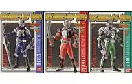 Conjunto de 3 tipos "Kamen Rider Ryuki" DX Kamen Rider Ryuki