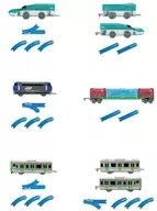 全6種セット 「つなごうプラレール12」