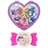 4. Sparkling clip set of candy "Kimi to idol Precure ♪ Transform into a stylish ♪ idol Precure Set"