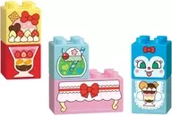 2.コキンちゃんとパフェセット 「ブロックラボ アンパンマンともぐもぐごはん!」