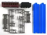 4.D51 200号機蒸気機関車 炭水車+客車+直線レール2本 「つなごうプラレール8」