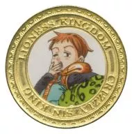 King (A) Gold Plating Ver. "Los siete pecados capitales Kingdom Memorial Medal"