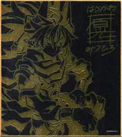 [Rare] St. Ryuo Saiga / Gold hot stamping arts "Shinra Banzo Shikishi ART"