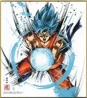 7. Super Saiyan God Super Saiyan Son Goku 「 Dragon Ball Shikishi ART3 」