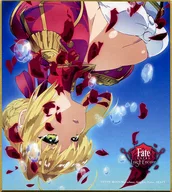 Sable (boca abajo) "Fate/EXTRA Last Encore Color Paper Gum"