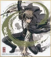 [Rare] Okita Sogo (Gold Leaf Holder) 「 GINTAMA Shikishi ART 」