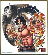 15.エース 「ワンピース 色紙ART 偉大なる航路」