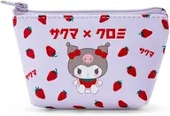 クロミ ミニポーチ＆いちごみるく 「サンリオキャラクターズ サクマいちごみるくコラボ 菓子ギフト2022」