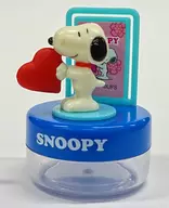6.ハートB 「スヌーピー スタンプ＆ケース」