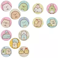 14-Type Set "Sumicco Gurashi Embroidered metal badge Biscuits"