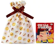 ポムポムプリン ミルキー＆巾着 「サンリオキャラクターズ×ミルキー」