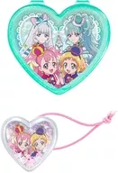4. Heart Shaky Shaky Rubber Set "Wanda Furu Puryua! Precure Mainichi Fashion Set"