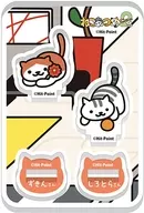 14. Zukin-san and Shirotora-san's "Neko-atsume 2 2 piece acrylic stand"