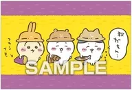ちいかわ＆ハチワレ＆ウサギ(秋だもん…) 「ちいかわ ブロマイドガム2」