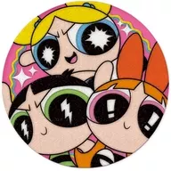 集合(アップ) 「パワーパフガールズ 刺繍缶バッジビスケット」