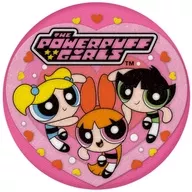 集合(ハート) 「パワーパフガールズ 刺繍缶バッジビスケット」