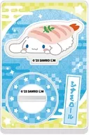 5.シナモロール 「サンリオキャラクターズ へいおまち!お寿司といっしょアクリルスタンド」