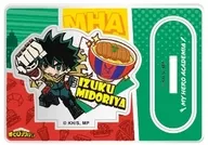 1.緑谷出久 「僕のヒーローアカデミア キャラグルメアクリルスタンド」