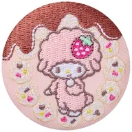12.マイスウィートピアノ 「サンリオキャラクターズ 刺繍缶バッジビスケット4」