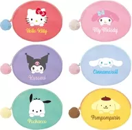 【BOX】サンリオキャラクターズ オーバルポーチ